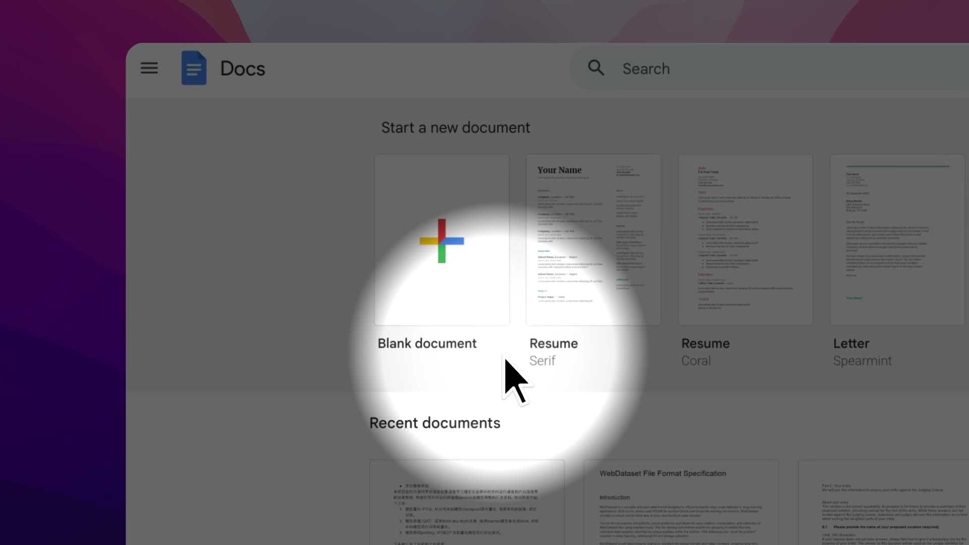 Demo of ScreenBuddy spotlight effect feature